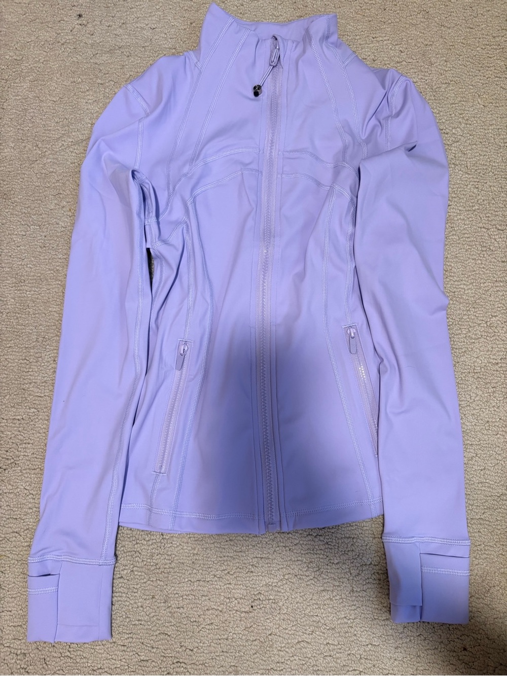 lululemon athletica Lilac Full-Zip Utility Jacket
